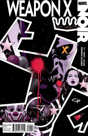 Cover Weapon X Noir #1